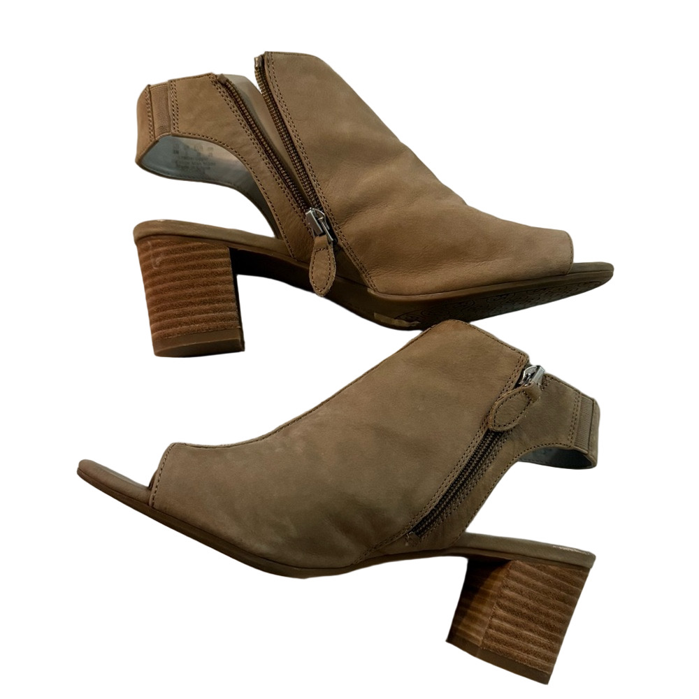 FRANCO SARTO Rachel2 Tan Heeled Boots